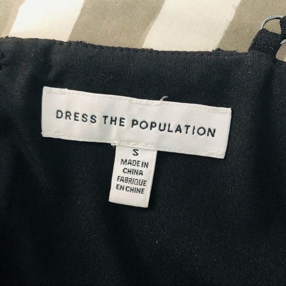 Dress the Pop Giulia Sequin Bodice Crepe Sheath - Picture 9 of 15